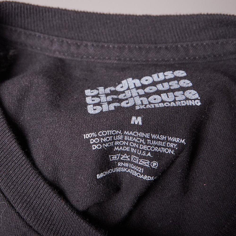 Y2K Staab Birdhouse Black Pirate Tee Shirt